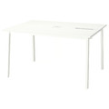 MITTZON Plug-in module, white, 140x12 cm
