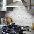 Mosaic Tile Cagliari GoodHome 30 x 30 cm, white, 1pc