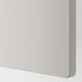 SMÅSTAD / PLATSA Wardrobe, white/grey, 60x57x123 cm