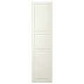 TYSSEDAL Door with hinges, white, 50x195 cm