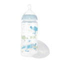NUK First Choice Plus Baby Bottle with Temperature Control 300ml 6-18m, blue