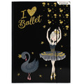 Folder with Elastic Band A4 Ballerina, 10pcs, random patterns