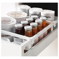 METOD / MAXIMERA High cabinet with drawers, white/Veddinge white, 40x60x200 cm