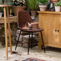 Designer Chair Vladi, brown
