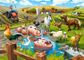 Castorland Children's Puzzle Life on the Farm 70pcs 5+