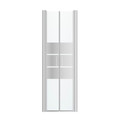 GoodHome Double Shower Door Beloya 70 cm, chrome/mirror glass