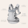 BABYBJORN Baby Carrier Harmony 3D Mesh, Cream