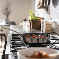 HEMKOMST Frying pan, stainless steel/non-stick coating, 32 cm