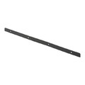 GoodHome Kitchen Worktop Side Strip 24 mm R3, black