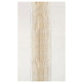 TAGGSIMPA Tablecloth, white/beige, 145x240 cm