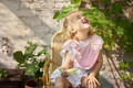 Elodie Details Baby Bib - Embroidery Anglaise Pink, 3m+