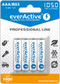 EverActive Professional Line R03/AAA 1000mAH Batteries 4 Pack