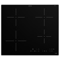 MATMÄSSIG Induction hob, black IKEA 300 black, 59 cm