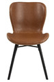 Chair Batilda Retro, brandy/black