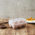 6-Egg Plastic Container
