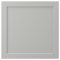 LERHYTTAN Door, light grey, 60x60 cm