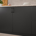 NICKEBO Door, matt anthracite, 40x200 cm