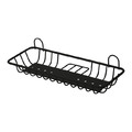 GoodHome Shower Basket Koros, black