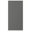 VOXTORP Door, dark grey, 40x80 cm