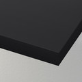 KALLAX / LACK Storage combination with shelf, black-brown, 301x39x147 cm