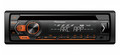 Pioneer 1-DIN CD Tuner with RDS tuner, amber illumination, USB and Aux-In DEH-S120UBA