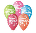 Balloons Happy Birthday 12" 5pcs