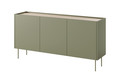 Three-Door Cabinet Desin 170, olive/nagano oak