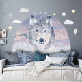 Wall Sticker Set 119x82cm - Wolf