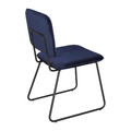 Upholstered Chair Adele VIC, dark blue