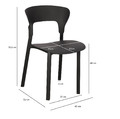 Dining Chair Kabru, black