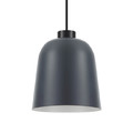 GoodHome Pendant Lamp Calume E27 18cm, matt black