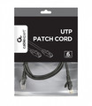 Gembird Patch Cord Cat.6 UTP 1m black