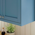 LERHYTTAN Deco strip, contoured edge, blue, 221 cm