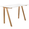 Desk Simplet Tunn, oak/white