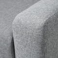 GRÄLVIKEN 3-seat sofa-bed, grey