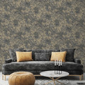 GoodHome Vinyl Wallpaper on Fleece Ammo, grey