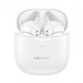 USAMS Headphones Earphones Bluetooth TW S 5.0 IA Series, white