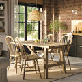 SKOGSTA / SKOGSTA Table and 4 chairs, acacia/acacia, 160x81 cm