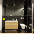 Gres Tile Wall/Floor Livourne Colours 60 x 60 cm, black, 1.08 m2