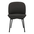 Upholstered Chair Cloe, dark grey