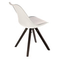 Dining Chair Norden Star Square, black/grey