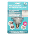 Sink Plug with Filter and Chrome Finish 6cm