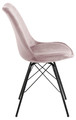 Chair Eris, velvet, pink