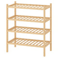 VASSKÄR Hallway furniture, set of 2, bamboo