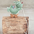 LILLIPUTIENS Pull Along Cuddle Dragon Joe 12m+