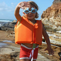 Sunnylife Children's Swim Vest Sonny the Sea Creature Neon Orange, 1-2 years