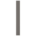 FORSAND Door, dark grey, 25x229 cm