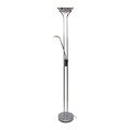 GoodHome Floor Lamp LED Pulmoz, chrome