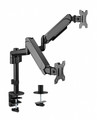 Gembird Adjustable Desk 2-display Mounting Arm for Monitors 17-32" 9kg