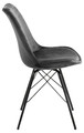 Upholstered Dining Chair Ranja, dark grey